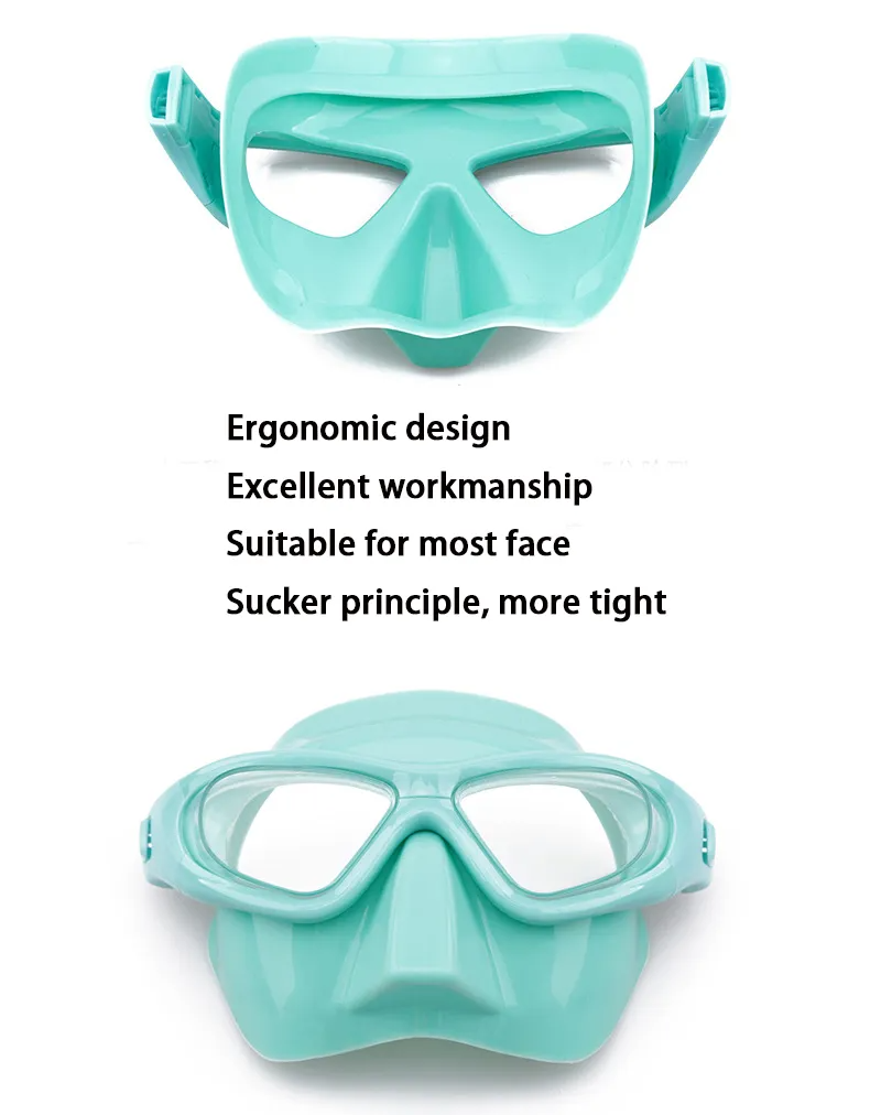 Professional Snorkel Mask Low Volume Swim Diving Mask