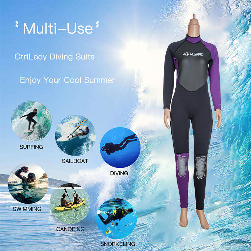 Surfing Neoprene Freediving Triathlon Diving suit 3mm Diving Wet suits