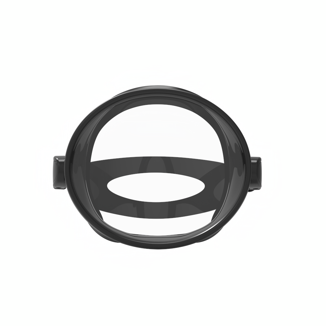 Manufacturer Custom Logo Oval Diving Mask Dive Ultra Low Volume Free Diving Mask With Tempered Glass Lens