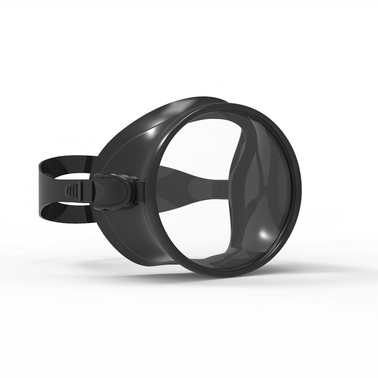 Manufacturer Custom Logo Oval Diving Mask Dive Ultra Low Volume Free Diving Mask With Tempered Glass Lens