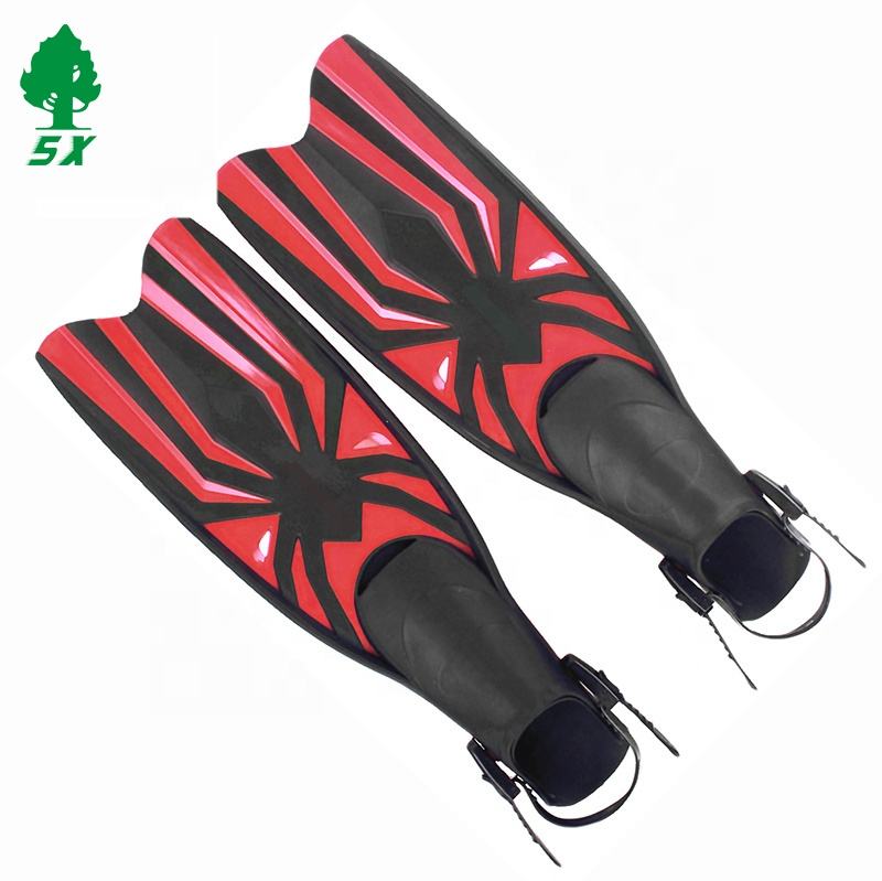 Hot Sale TT TPR Soft Swimming Snorkeling Freediving Fins