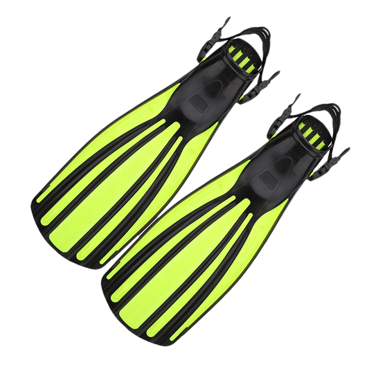 Snorkel Fins Adjustable Diving Fins Open Heel Swimming Fins