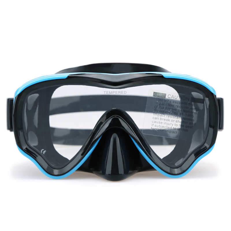 Kids Size Snorkel Mask Silicone Face Diving Mask for Swimming Diving
