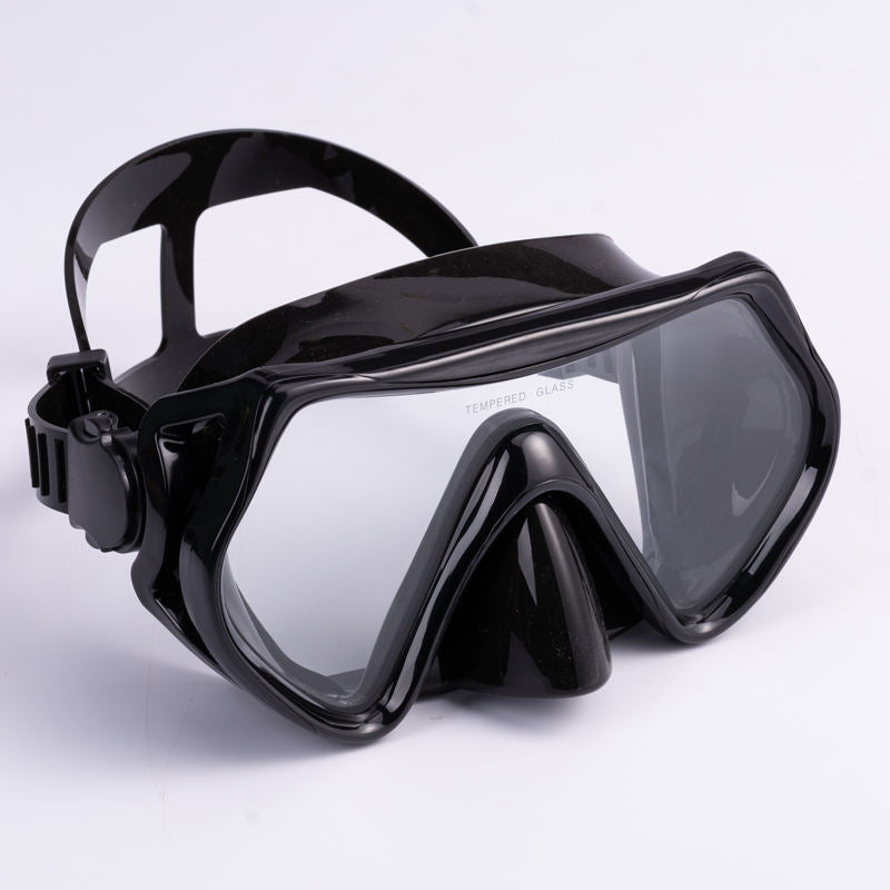 Hot Selling Waterproof Adult Silicone Tempered Glasses Diving Mask Swimming Diving Snorkeling