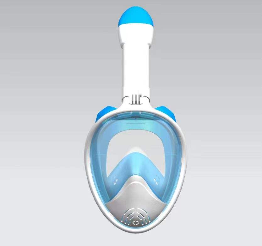 Detachable Camera Mount Full Face Swimming Adult Kid Snorkeling Mask Full Face Diving mask