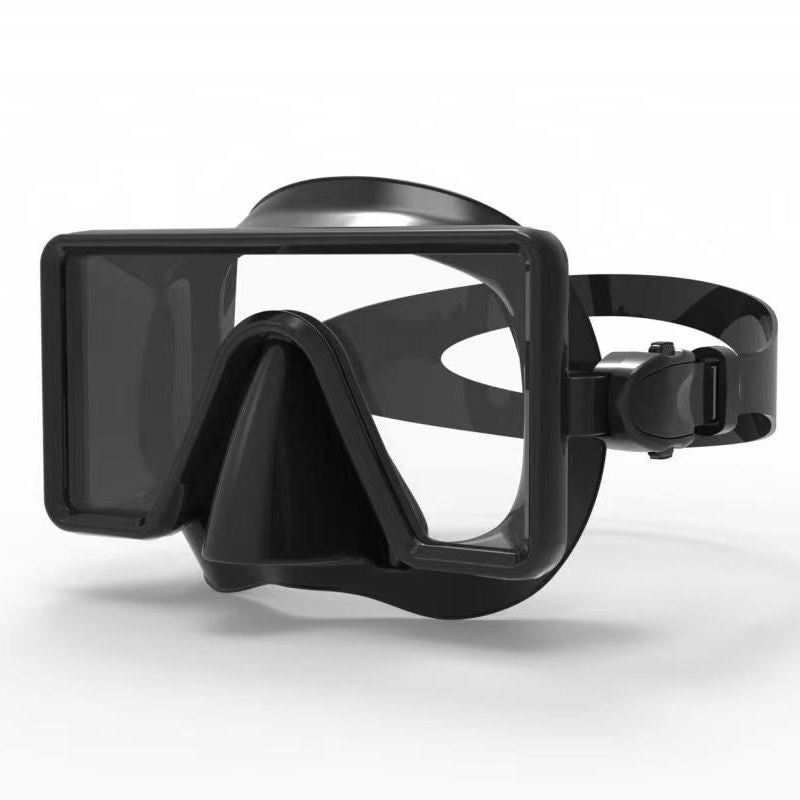 New Frameless Design Professional Diving Mask Anti-Leak Low Volume Tempered Glass Diving Mask