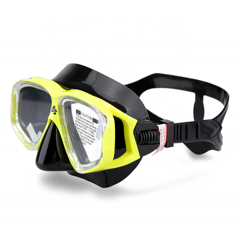 Cheap White Anti Leak Adult Size Snorkel Mask Diving Mask