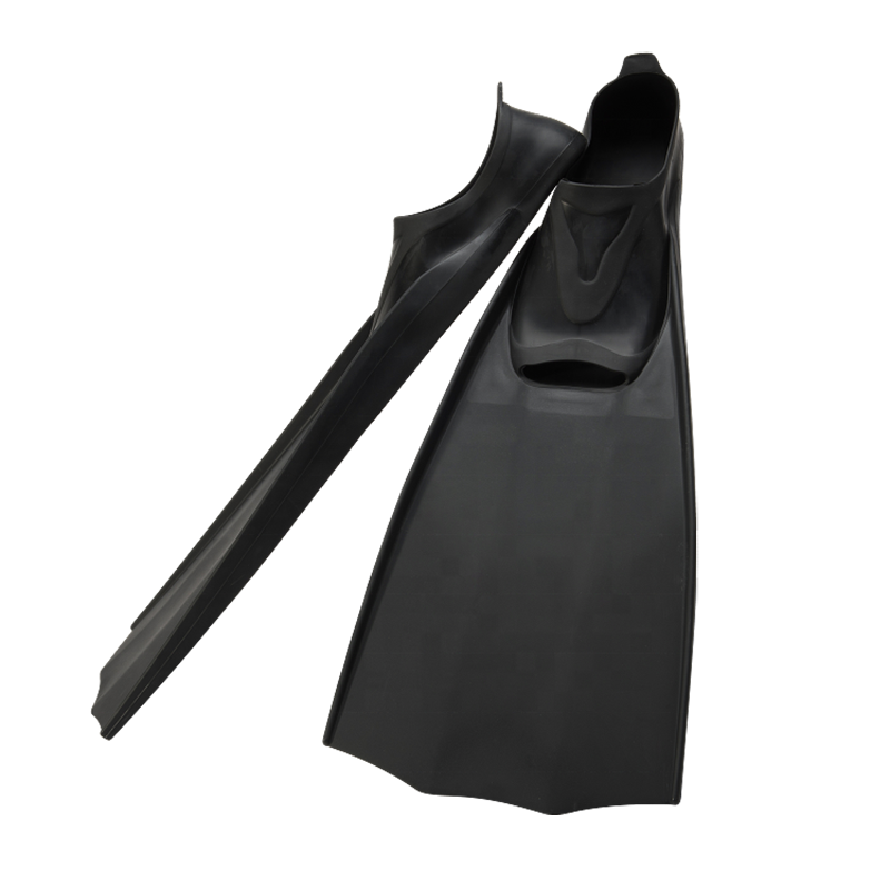 Most popular diving equipment Long TPR+PP diving flipper swimming fin for training and diving