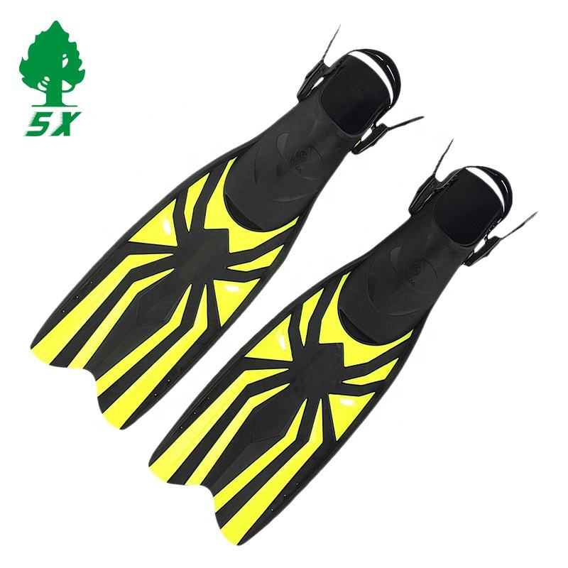 Hot Sale TT TPR Soft Swimming Snorkeling Freediving Fins