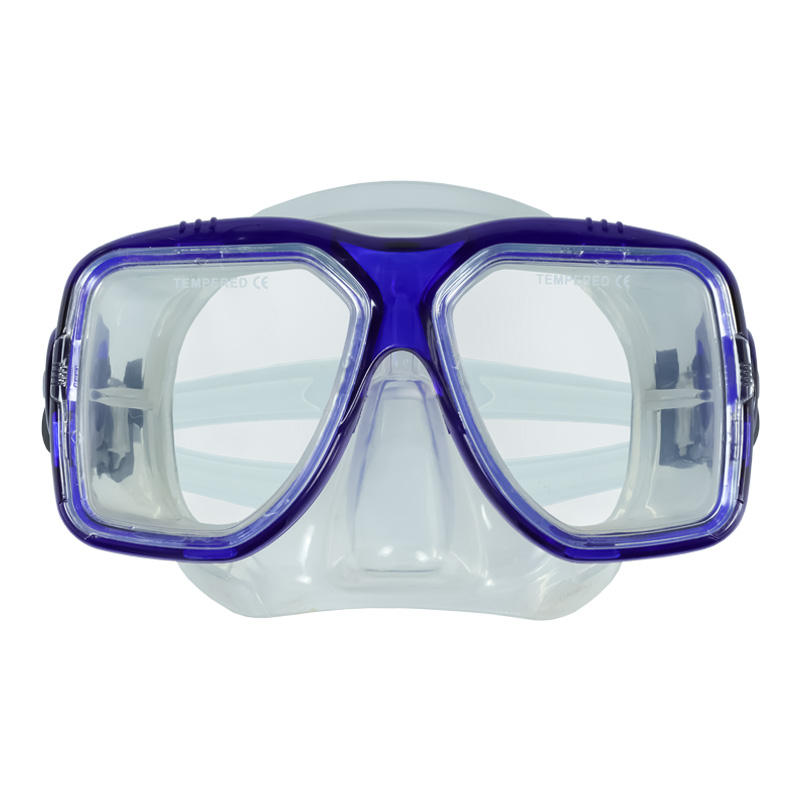 Frameless Tempered Glass Lens Wide View Low Volume Diving Mask for Scuba Dive Snorkeling