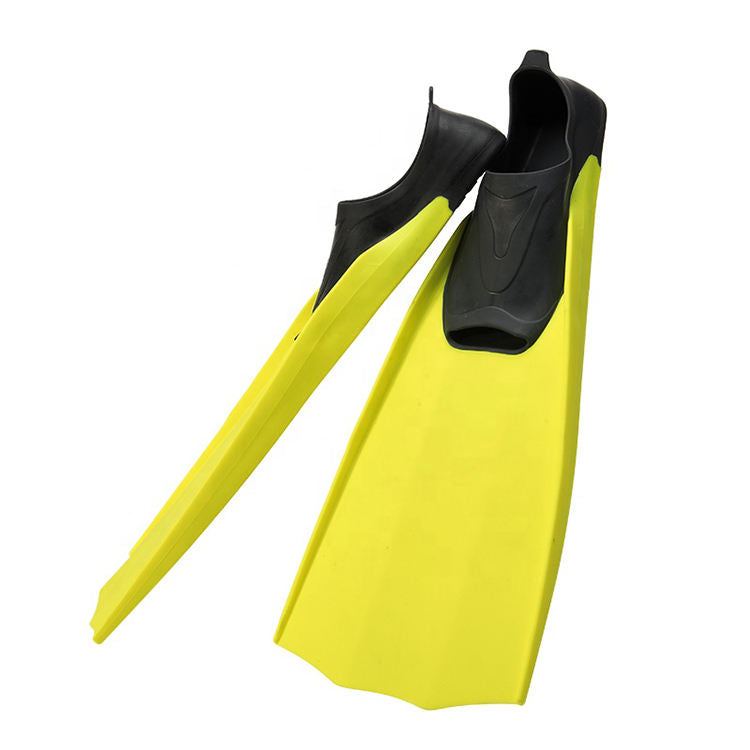 Most popular diving equipment Long TPR+PP diving flipper swimming fin for training and diving