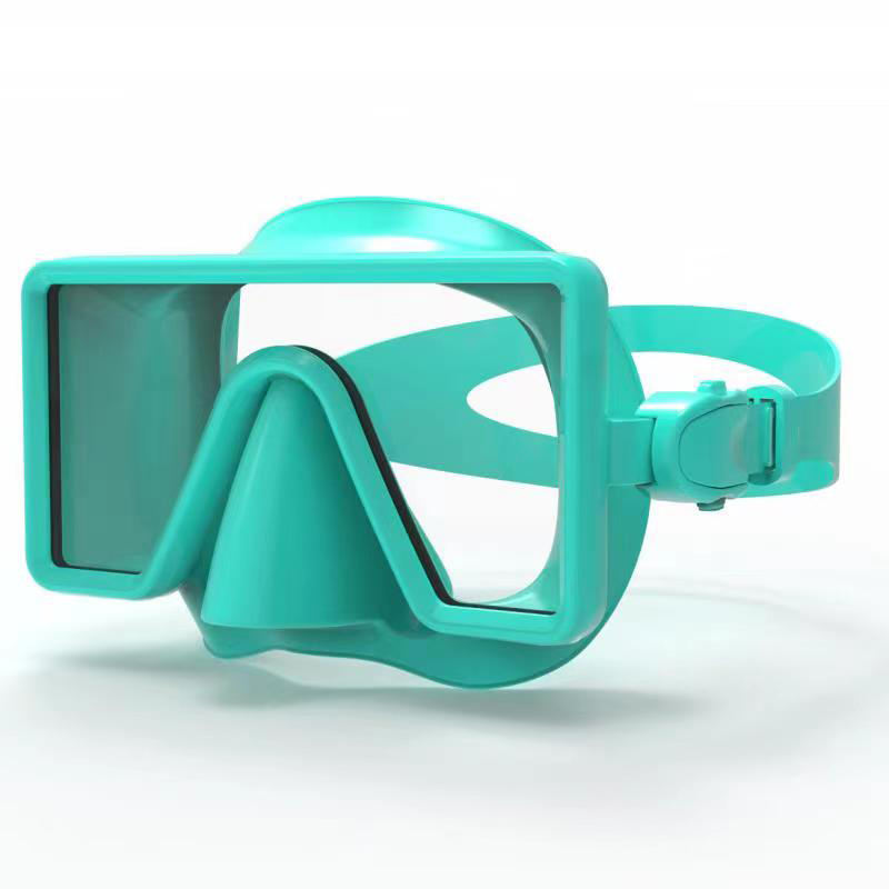 New Frameless Design Professional Diving Mask Anti-Leak Low Volume Tempered Glass Diving Mask
