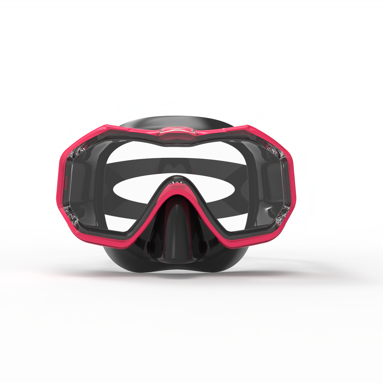 2023 new design cheapest diving mask low volume frameless design diving mask for adults
