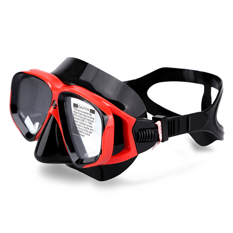 Cheap White Anti Leak Adult Size Snorkel Mask Diving Mask