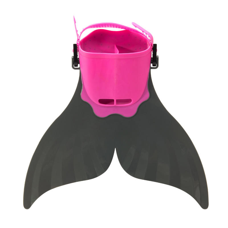 High Quality safety adjustable mermaid flippers diving monofin swim fins for kids child