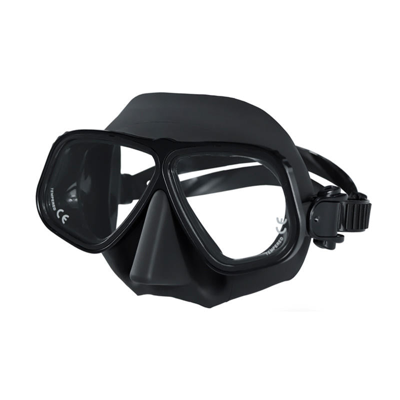 Biggest diving equipment Factory metal frame diving mask snorkel mask with high class packing box