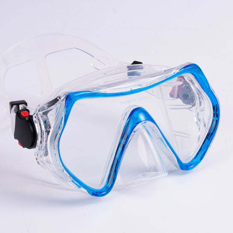 Hot Selling Waterproof Adult Silicone Tempered Glasses Diving Mask Swimming Diving Snorkeling