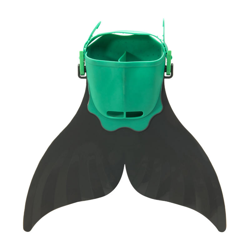 High Quality safety adjustable mermaid flippers diving monofin swim fins for kids child