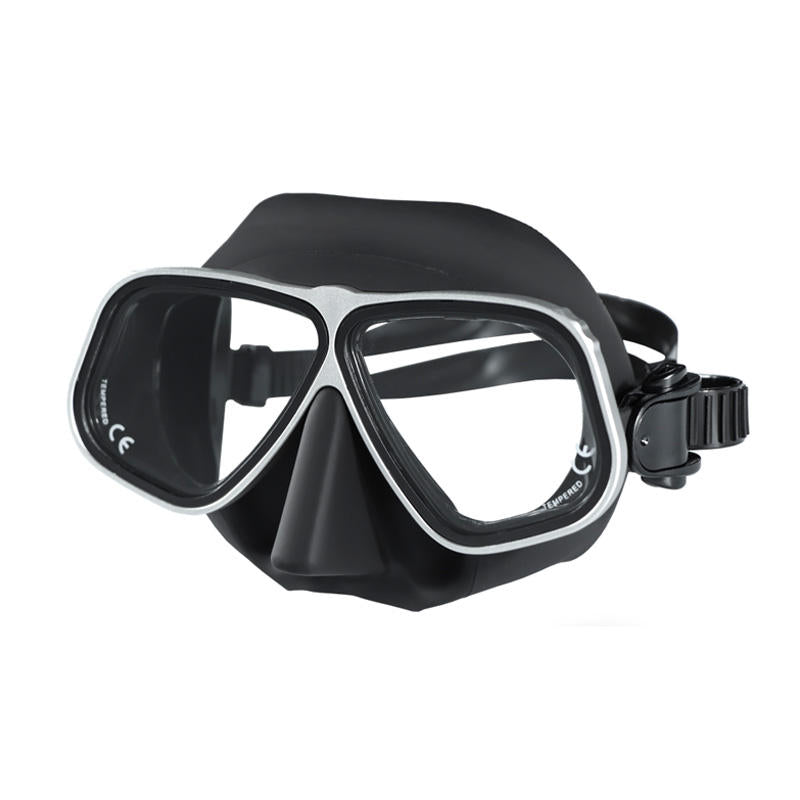 Biggest diving equipment Factory metal frame diving mask snorkel mask with high class packing box