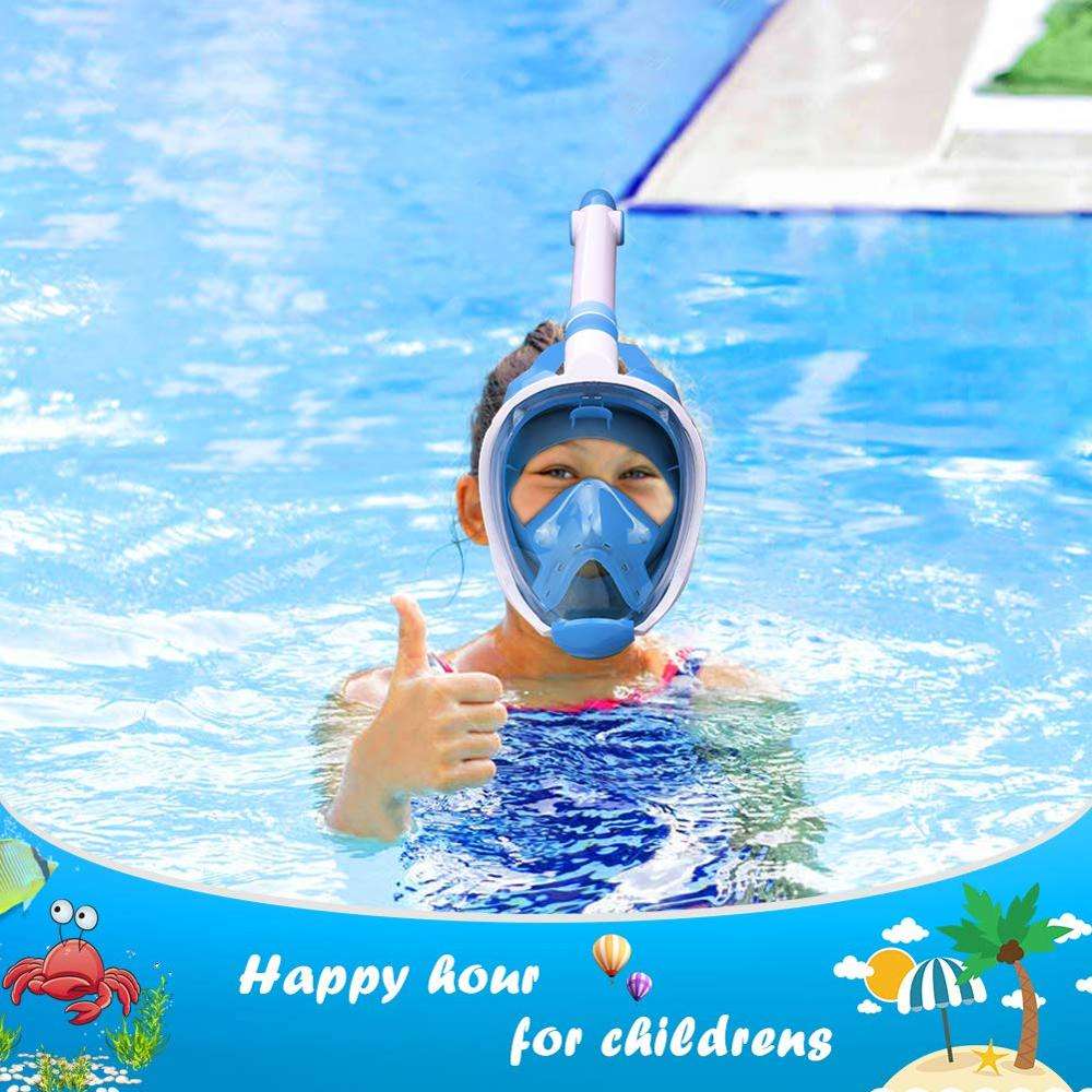 Kids Snorkel Set Diving Equipment For Sale Full Face Snorkel Mask