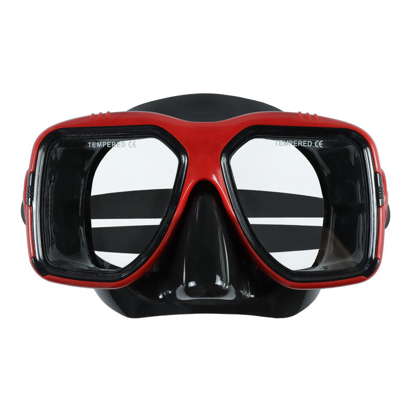 Frameless Tempered Glass Lens Wide View Low Volume Diving Mask for Scuba Dive Snorkeling