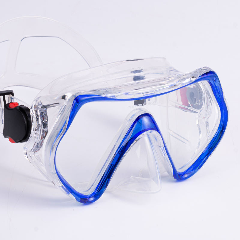 Hot Selling Waterproof Adult Silicone Tempered Glasses Diving Mask Swimming Diving Snorkeling