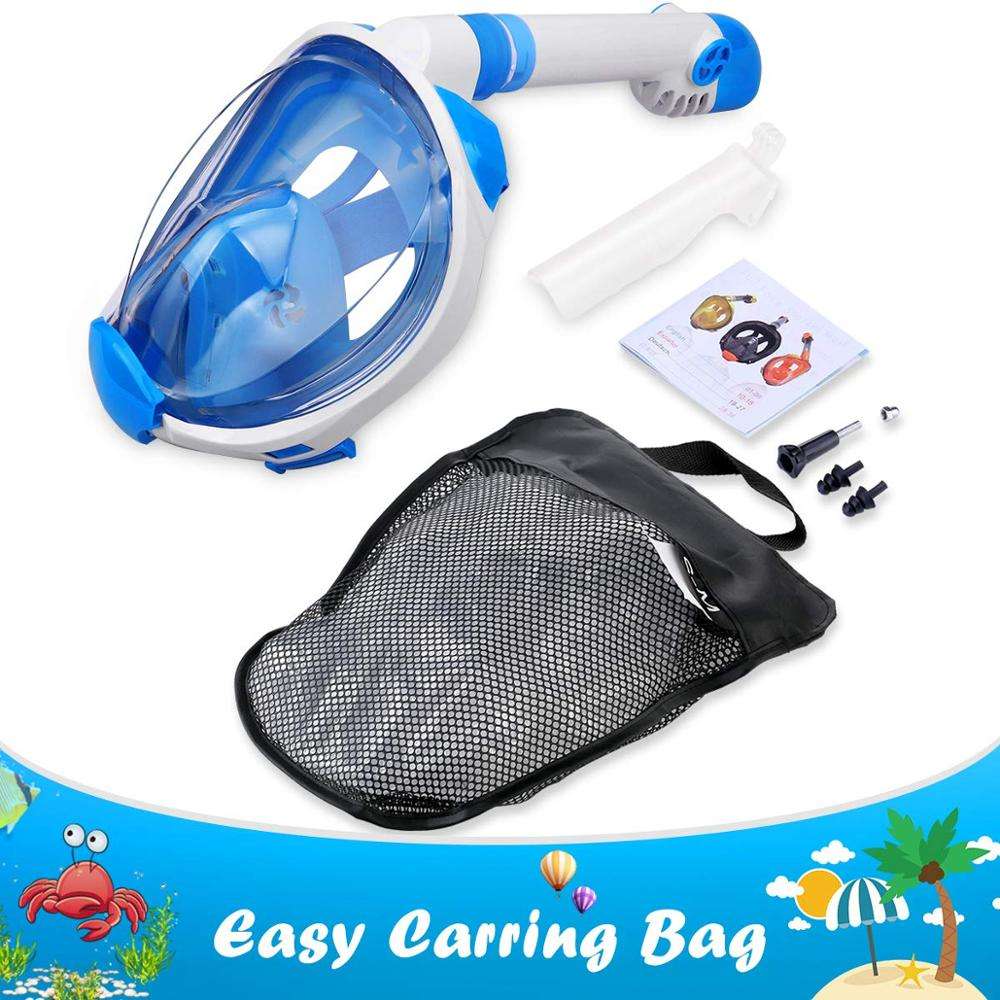 Kids Snorkel Set Diving Equipment For Sale Full Face Snorkel Mask