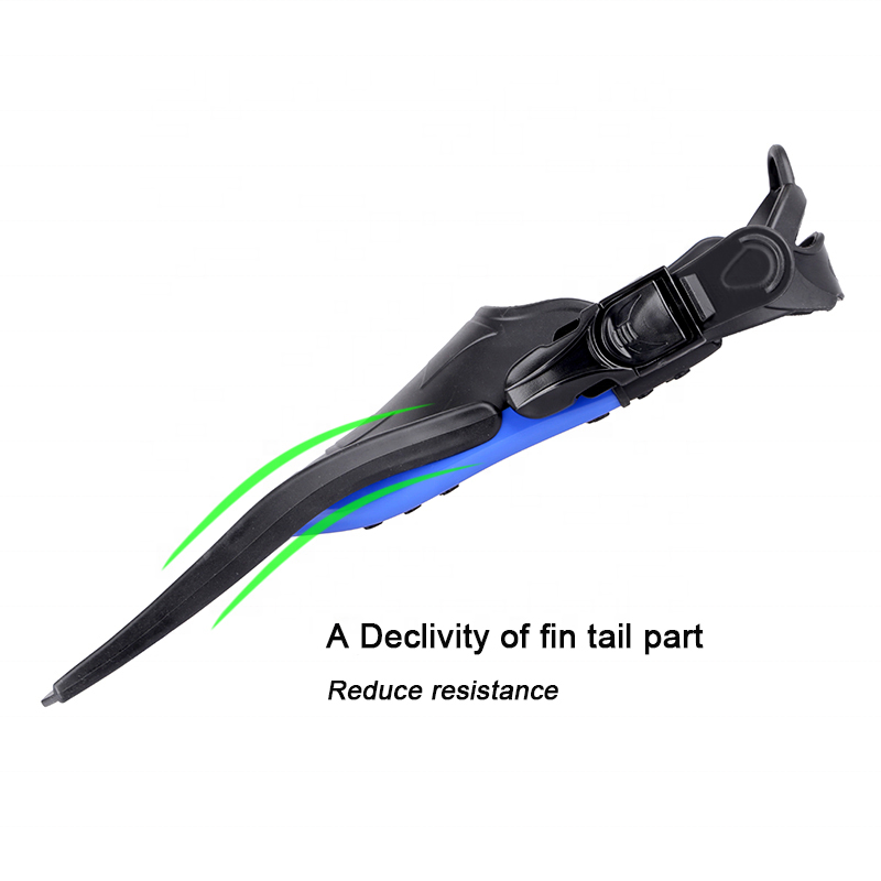 Songxin Adjustable Open Heel Flippers Travel Size Swimming Fins