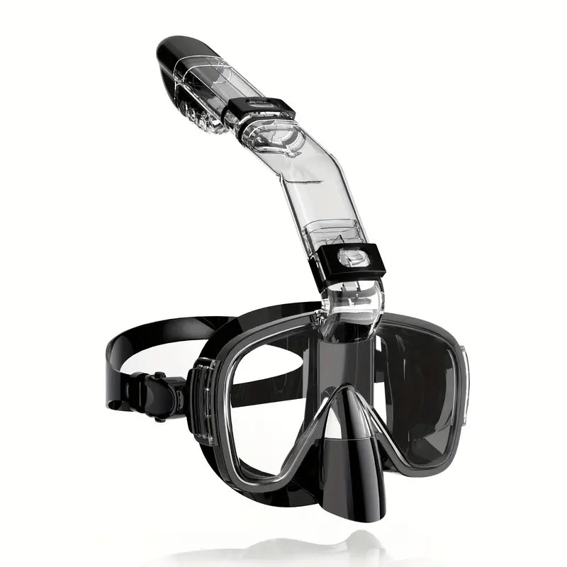 2 In 1 anti-leak Free Diving Mask And Snorkel Set With Camera Mount