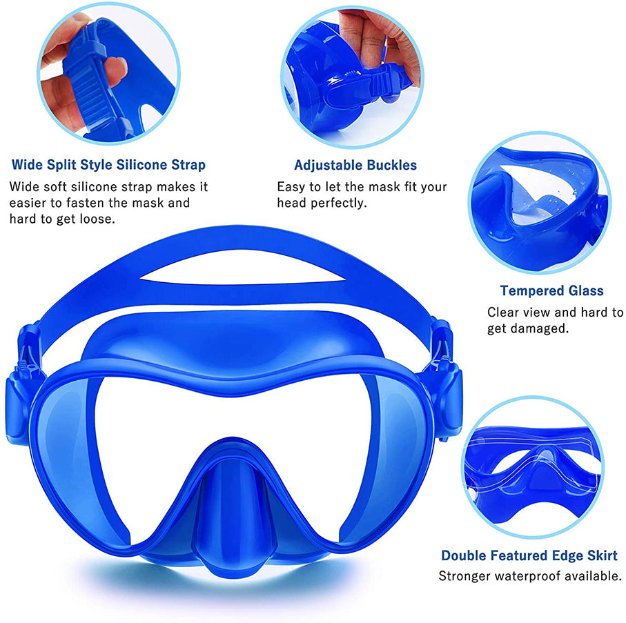 Adult Diving Customized Snorkeling Face Mask