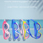 Fashion Design Kids Swimming Glasses Colorful Funny Silicone Waterproof Safe Swimming Goggles For Children