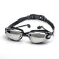 Professional waterproof swim goggles anti fog anti UV adult swim goggles male and female universal swimming goggles