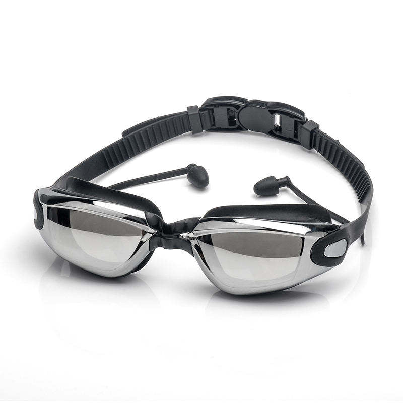 Professional waterproof swim goggles anti fog anti UV adult swim goggles male and female universal swimming goggles