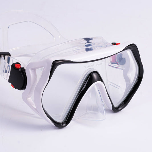 Hot Selling Waterproof Adult Silicone Tempered Glasses Diving Mask Swimming Diving Snorkeling
