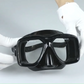 Frameless Tempered Glass Lens Wide View Low Volume Diving Mask for Scuba Dive Snorkeling