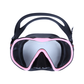 New Design Foldable Upgraded Breathing System Freediving Spearfishing Free Breath Diving Mask Half Face Snorkel Mask
