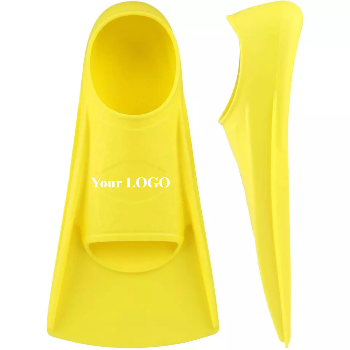 Adult Child Soft Silicone Freediving Flippers Custom Fins for Swimming