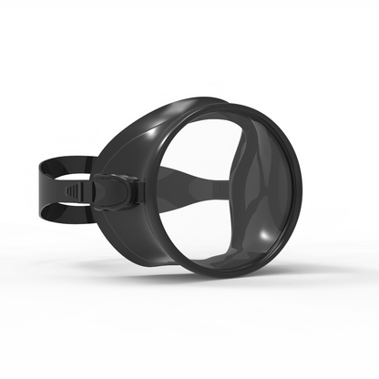 Manufacturer Custom Logo Oval Diving Mask Dive Ultra Low Volume Free Diving Mask With Tempered Glass Lens
