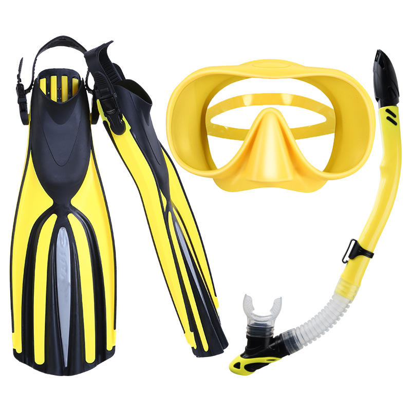 Best Quality Diving Gear Adult Diving Snorkel Mask Fin Set Snorkel Set With Fins