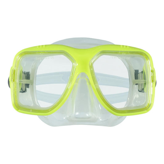 Frameless Tempered Glass Lens Wide View Low Volume Diving Mask for Scuba Dive Snorkeling