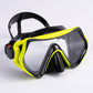 Hot Selling Waterproof Adult Silicone Tempered Glasses Diving Mask Swimming Diving Snorkeling