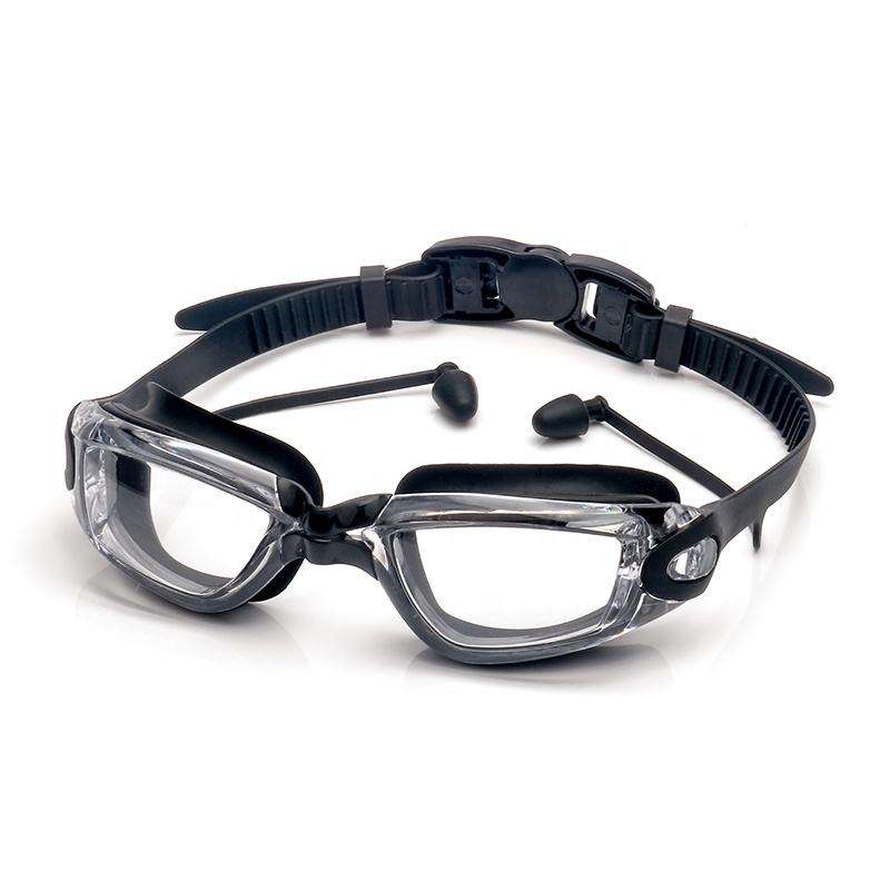 Professional waterproof swim goggles anti fog anti UV adult swim goggles male and female universal swimming goggles