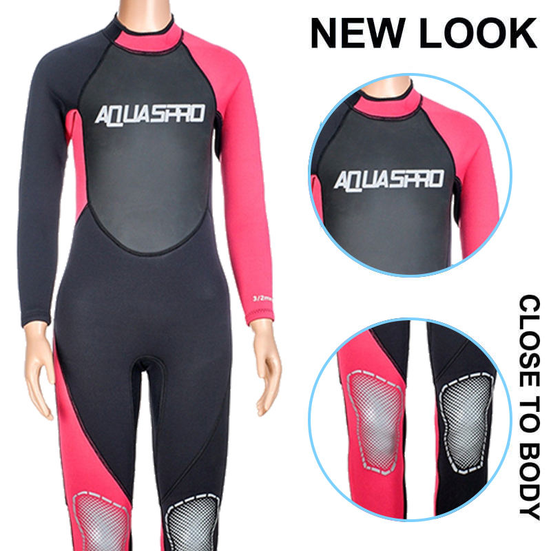 Boy Girls Youth Full Body Long Sleeve swimming wetsuit free diving wetsuit spearfishinger Sports