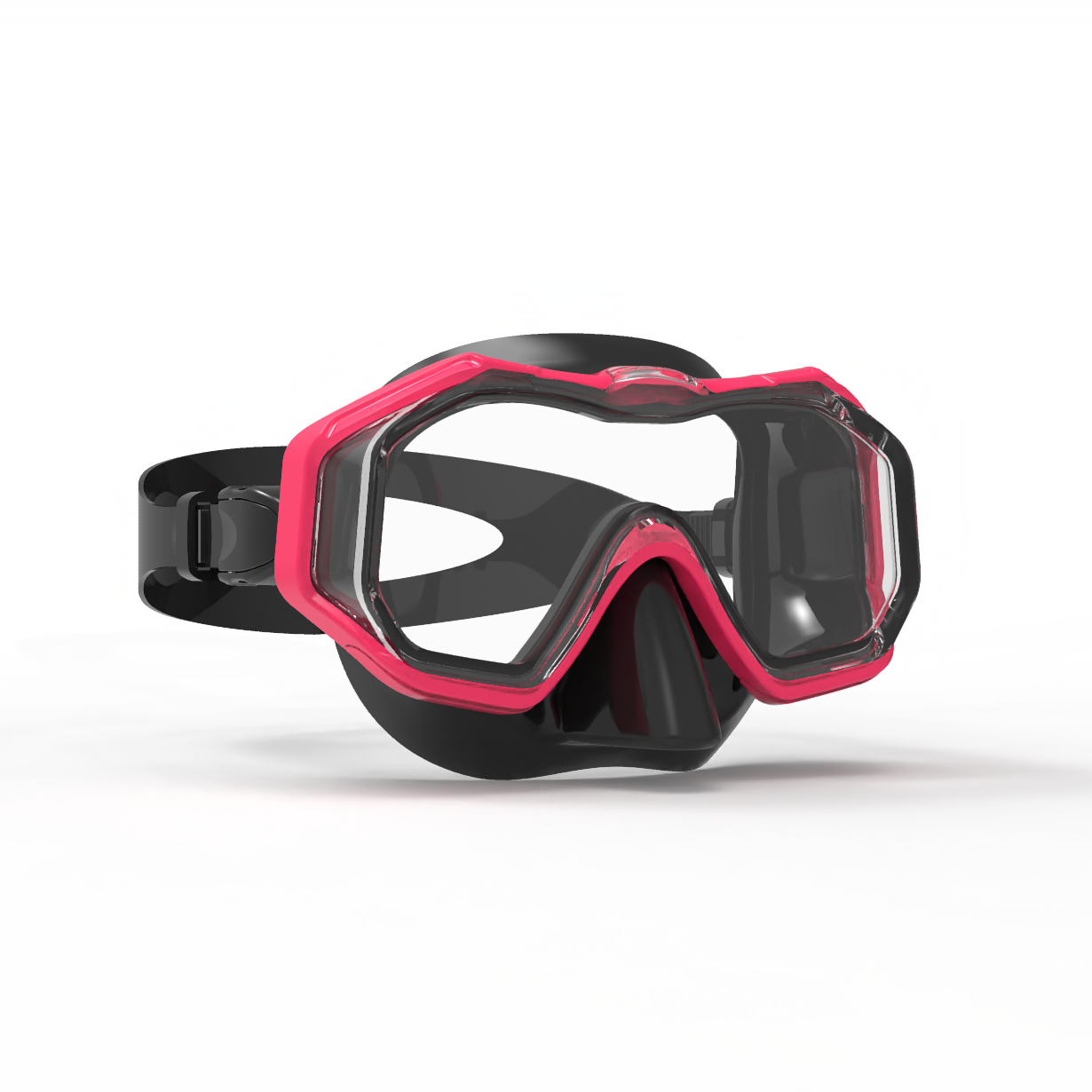 2023 new design cheapest diving mask low volume frameless design diving mask for adults