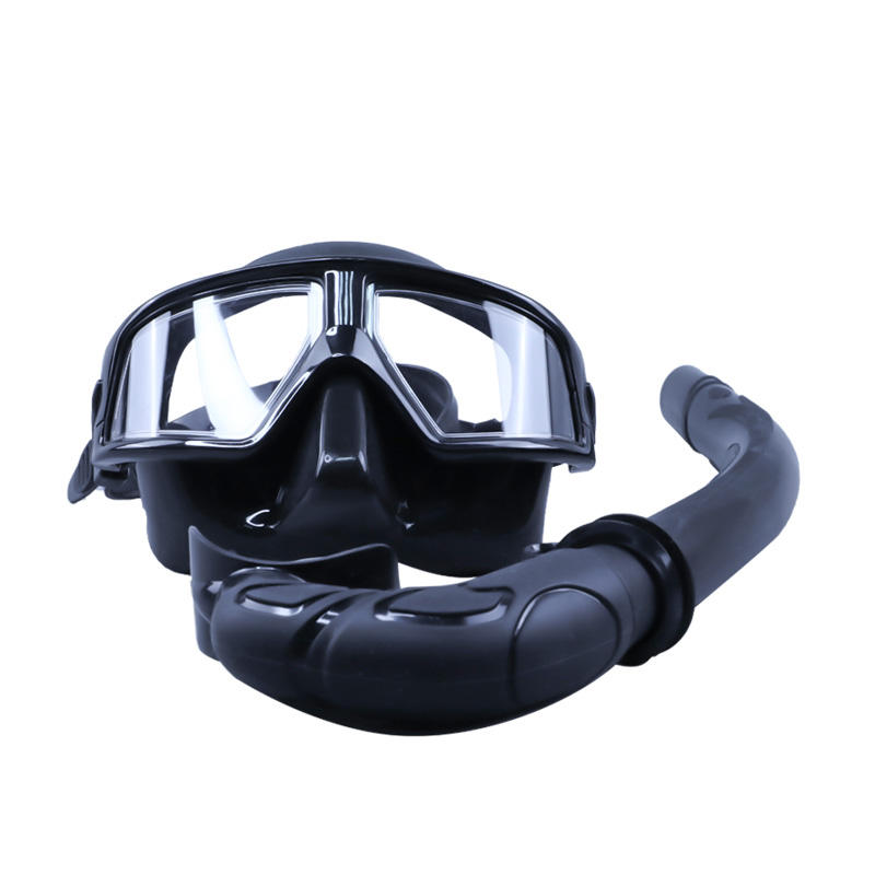 Swimming & Diving Products Free Dive Mask Low Volume Spearfish Mask Silicone Snorkel Set For Adult