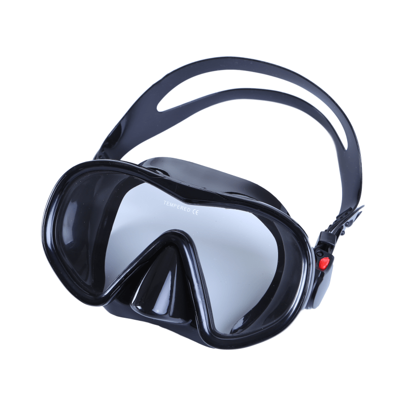 New Design Foldable Upgraded Breathing System Freediving Spearfishing Free Breath Diving Mask Half Face Snorkel Mask