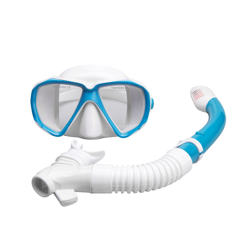 Fashion Design Tempered Glass Scuba Diving Equipment Set Snorkel Set Underwater Diving Mask