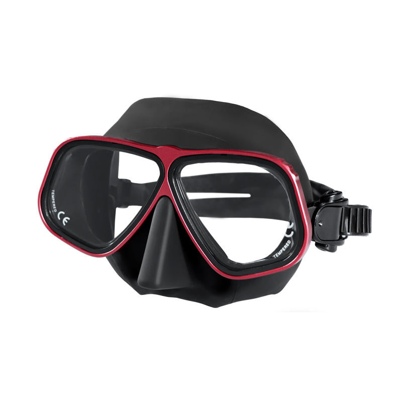 Biggest diving equipment Factory metal frame diving mask snorkel mask with high class packing box