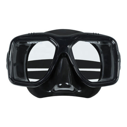 Frameless Tempered Glass Lens Wide View Low Volume Diving Mask for Scuba Dive Snorkeling