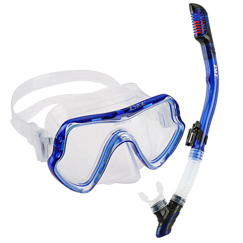 Adult Scuba Diving Masks Gear Freediving Spearfishing Glasses Snorkeling Snorkel Dive Equipment Set